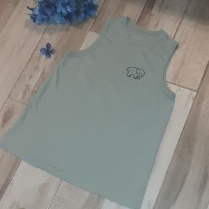 Women’s Ivory Ella Duck Green Tank Top